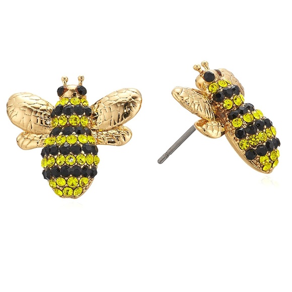 kate spade Jewelry - NEW Kate Spade Picnic Perfect Pavé Bee Studs
